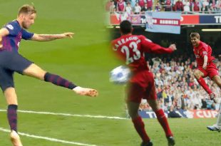 เต็มข้อแบบไม่ต้องจับ!! มาชม 33 ลูกยิงแบบวอลเล่ย์ในโลกของฟุตบอล (ชมคลิป)