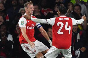 คลิปไฮไลท์คาราบาว คัพ อาร์เซน่อล 5-0 น็อตติ้งแฮม ฟอเรสต์ Arsenal 5-0 Nottingham Forest