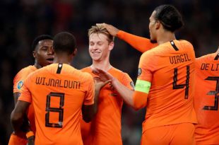 คลิปไฮไลท์ยูโร 2020 รอบคัดเลือก เบลารุส 1-2 เนเธอร์แลนด์ Belarus 1-2 Netherlands