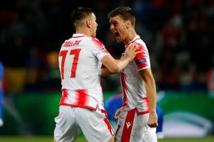 คลิปไฮไลท์ยูฟ่า แชมป์เปี้ยนส์ ลีก เรดสตาร์ เบลเกรด 3-1 โอลิมเปียกอส Crvena Zvezda 3-1 Olympiakos Piraeus