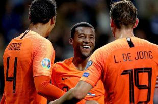 คลิปไฮไลท์ยูโร 2020 รอบคัดเลือก เอสโตเนีย 0-4 ฮอลแลนด์ Estonia 0-4 Netherlands