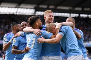 คลิปไฮไลท์พรีเมียร์ลีก แมนฯ ซิตี้ 4-0 ไบรท์ตัน Manchester City 4-0 Brighton Hove Albion