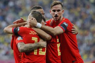 คลิปไฮไลท์ยูโร 2020 รอบคัดเลือก โรมาเนีย 1-2 สเปน Romania 1-2 Spain