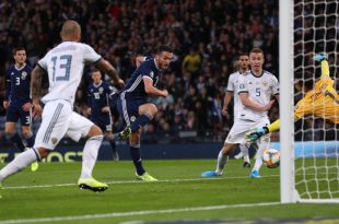 คลิปไฮไลท์ยูโร 2020 รอบคัดเลือก สก็อตแลนด์ 1-2 รัสเซีย Scotland 1-2 Russia