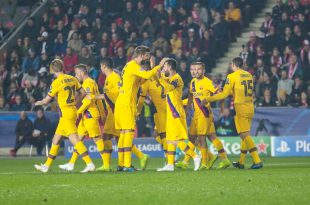 คลิปไฮไลท์ยูฟ่า แชมป์เปี้ยนส์ ลีก สลาเวีย ปราก 1-2 บาร์เซโลน่า Slavia Prague 1-2 FC Barcelona