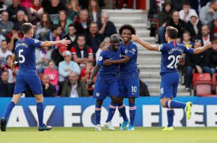 คลิปไฮไลท์พรีเมียร์ลีก เซาแธมป์ตัน 1-4 เชลซี Southampton 1-4 Chelsea