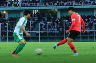คลิปไฮไลท์ฟุตบอลโลก 2022 รอบคัดเลือก เติร์กเมนิสถาน 0-2 เกาหลีใต้ Turkmenistan 0-2 South Korea