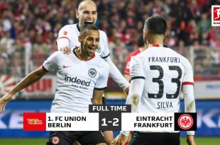 คลิปไฮไลท์บุนเดสลีกา ยูเนี่ยน เบอร์ลิน 1-2 ไอน์ทรัคท์ แฟรงเฟิร์ต Union Berlin 1-2 Eintracht Frankfurt