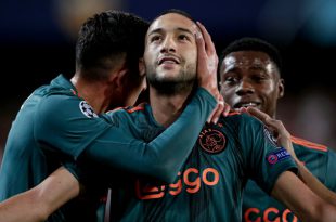 คลิปไฮไลท์ยูฟ่า แชมป์เปี้ยนส์ ลีก บาเลนเซีย 0-3 อาแย็กซ์ อัมสเตอร์ดัม Valencia 0-3 Ajax