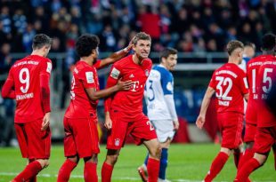 คลิปไฮไลท์เดเอฟเบ โพคาล โบคุ่ม 1-2 บาเยิร์น มิวนิค VfL Bochum 1-2 Bayern Munich